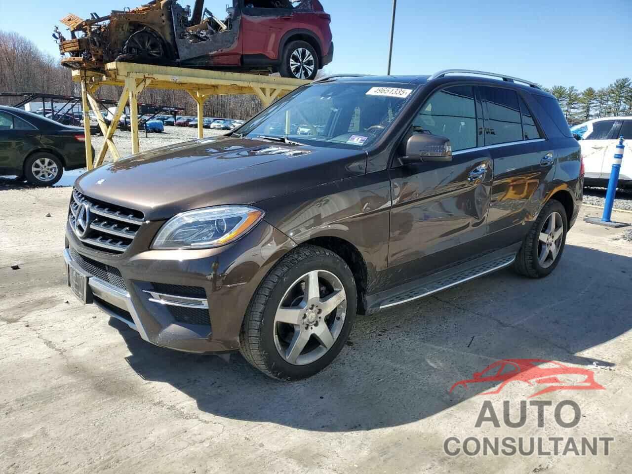 MERCEDES-BENZ M-CLASS 2015 - 4JGDA5GB7FA502618