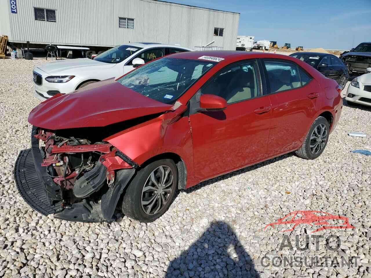 TOYOTA COROLLA 2016 - 5YFBURHE2GP516118