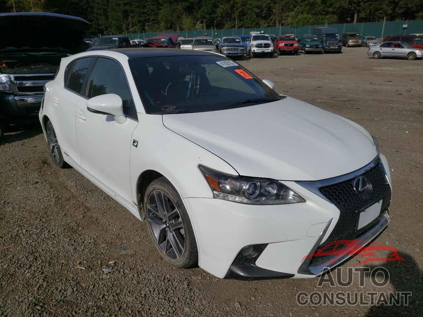 LEXUS CT 200 2016 - JTHKD5BHXG2265681