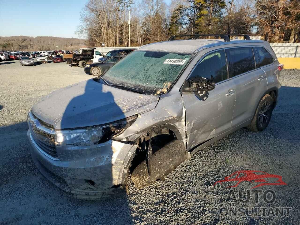 TOYOTA HIGHLANDER 2016 - 5TDKKRFH3GS157811