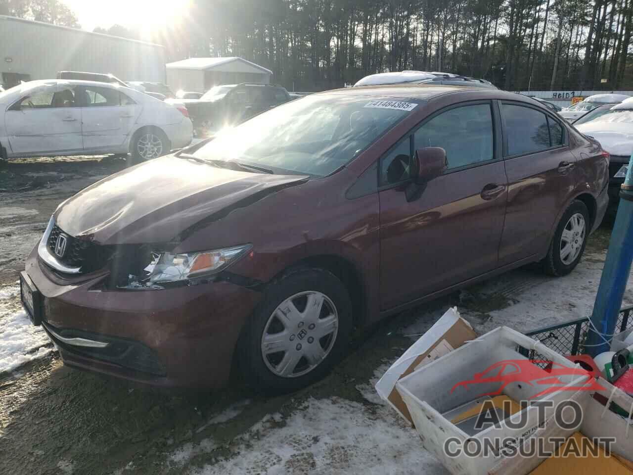 HONDA CIVIC 2013 - 2HGFB2F51DH551981