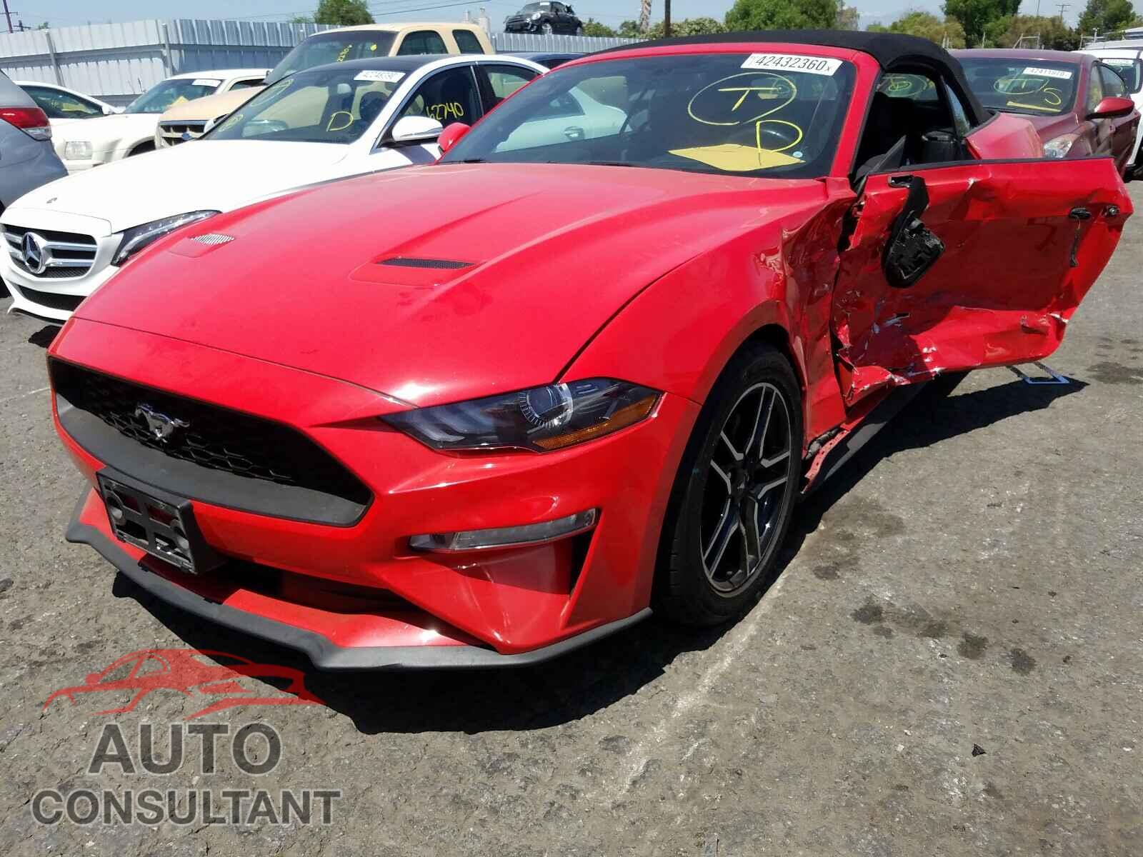 FORD MUSTANG 2019 - 1FATP8UHXK5158378