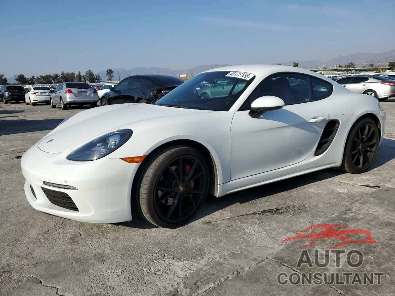 PORSCHE CAYMAN 2018 - WP0AB2A86JS278194