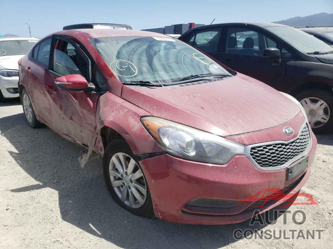 KIA FORTE 2016 - KNAFX4A63G5577258