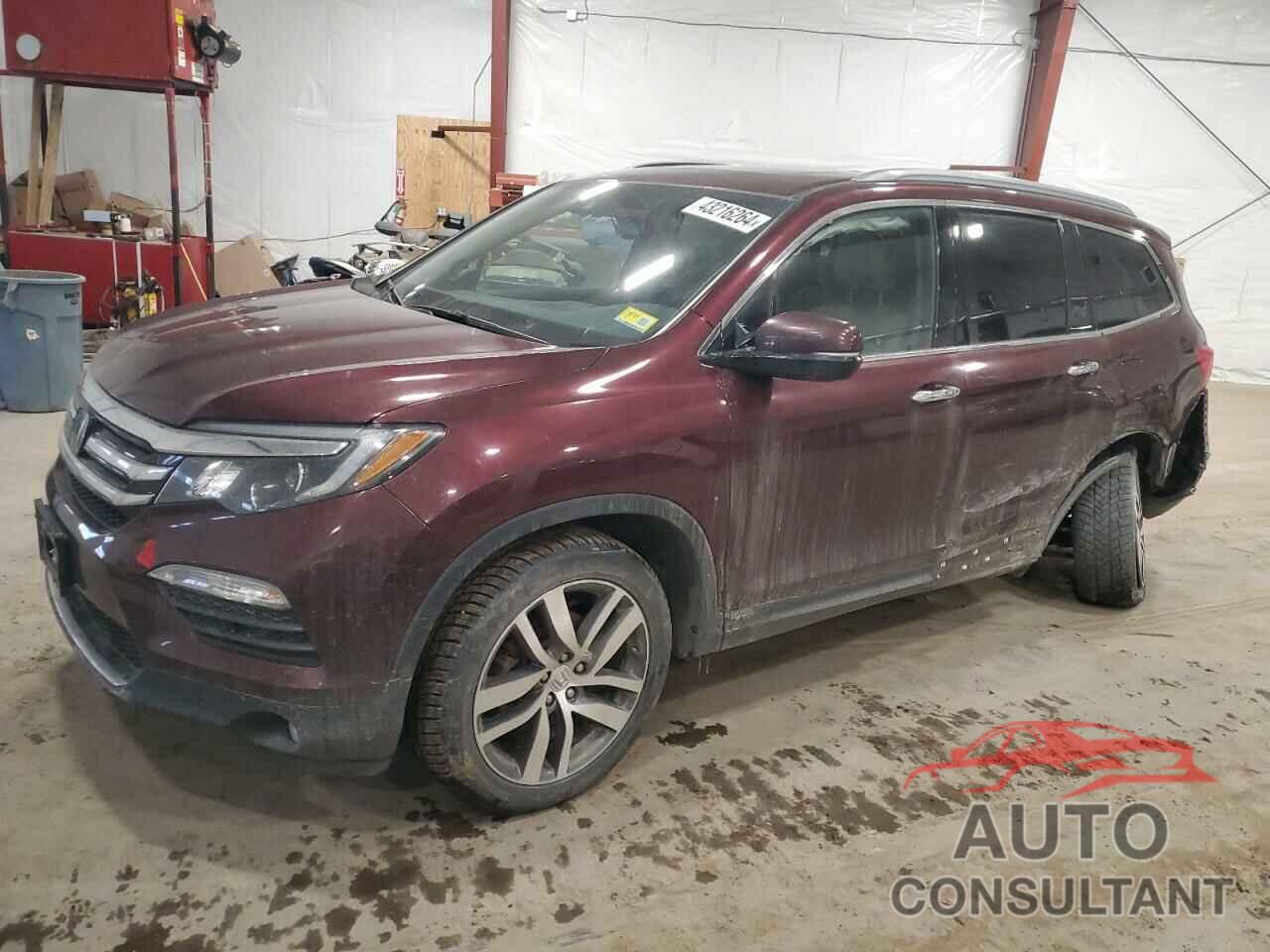 HONDA PILOT 2017 - 5FNYF6H91HB077609