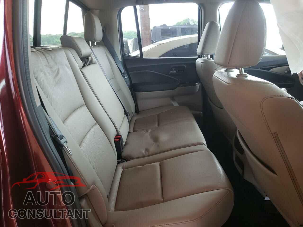 HONDA RIDGELINE 2017 - 5FPYK3F74HB036409