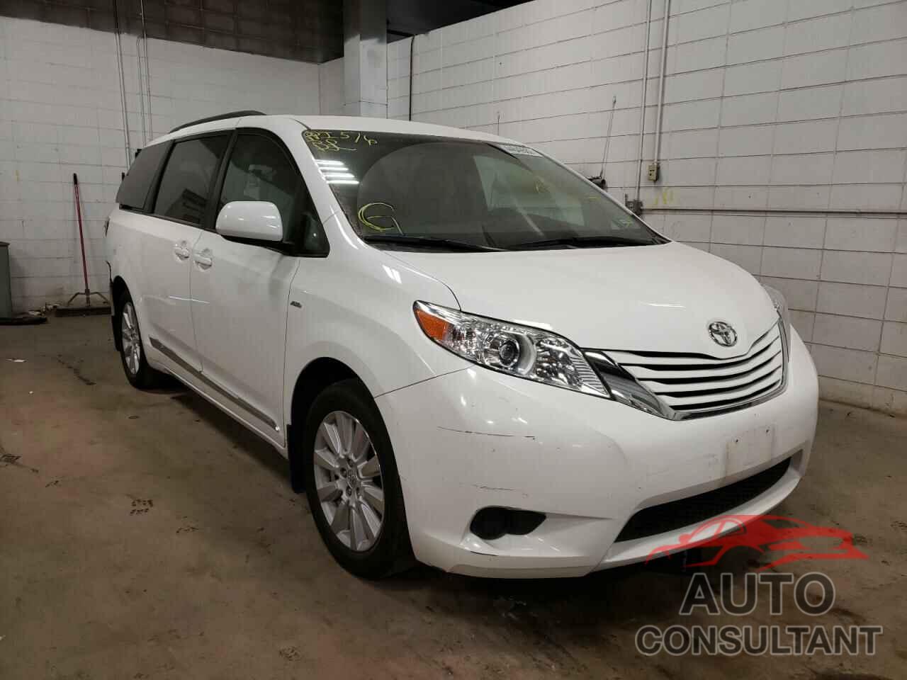 TOYOTA SIENNA 2017 - 5TDJZ3DC9HS156319