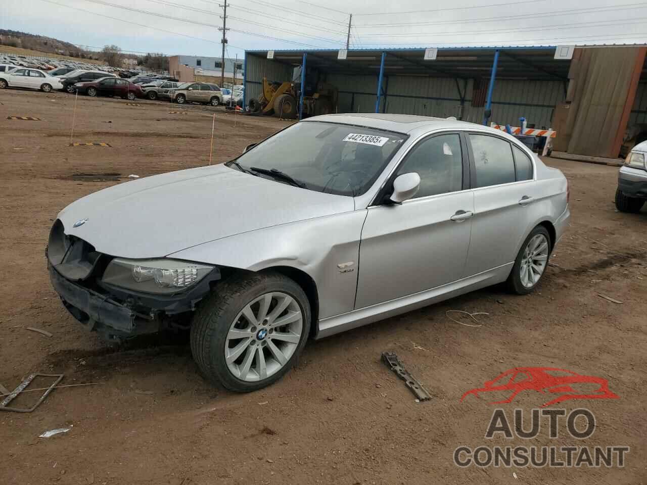 BMW 3 SERIES 2011 - WBAPL5C59BA921444