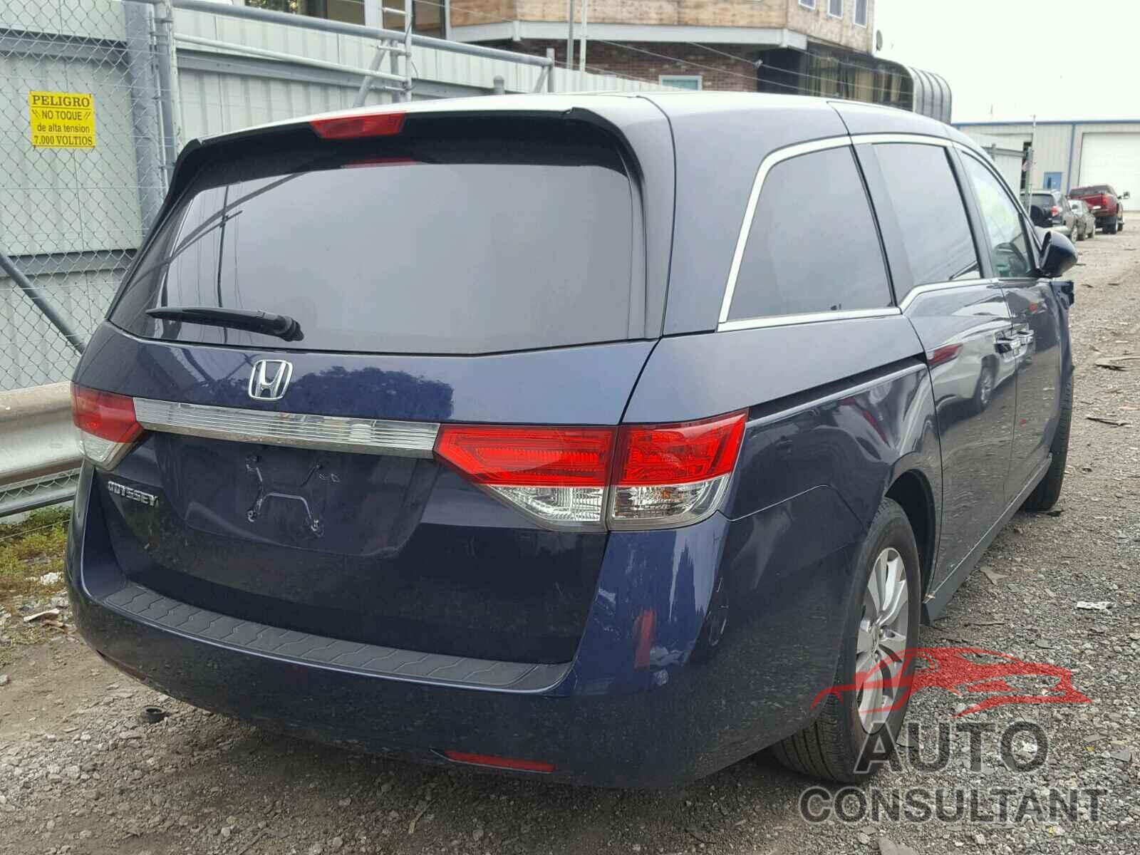 HONDA ODYSSEY EX 2017 - 5FNRL5H49HB001289