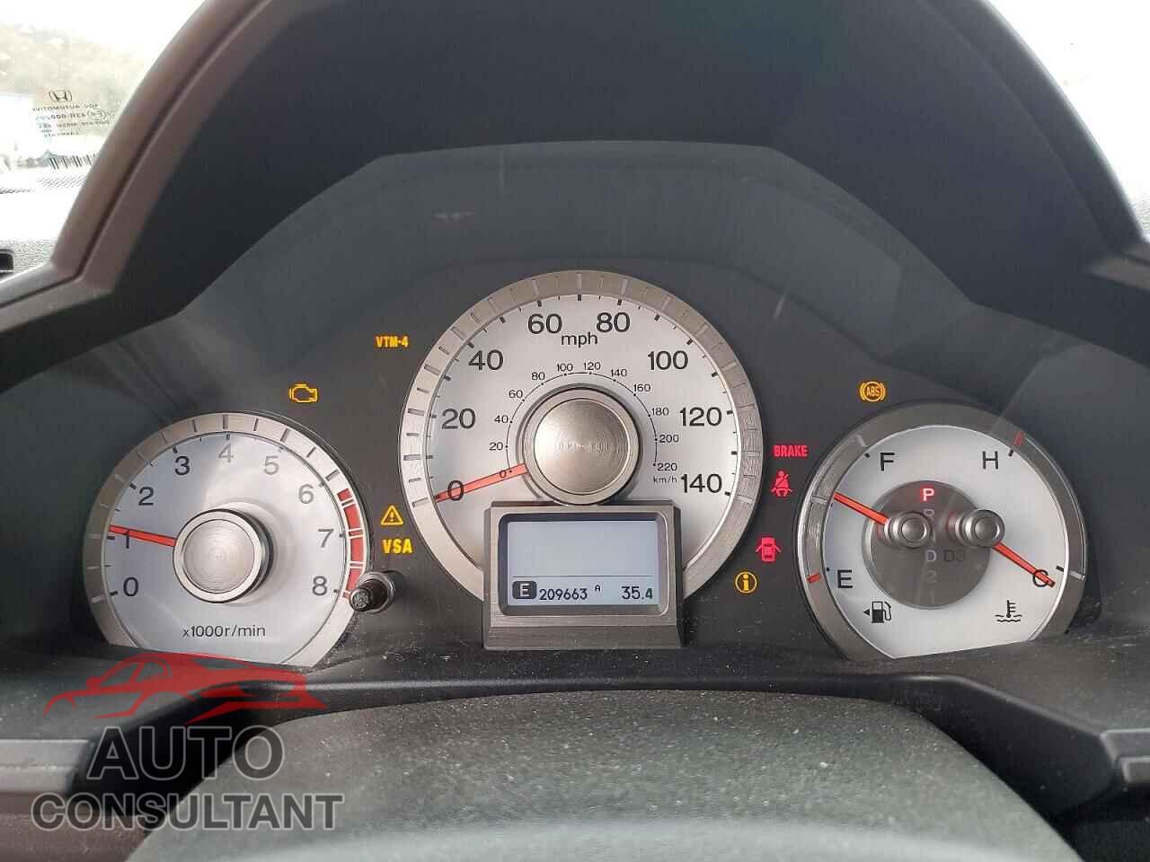 HONDA PILOT 2011 - 5FNYF4H91BB080487