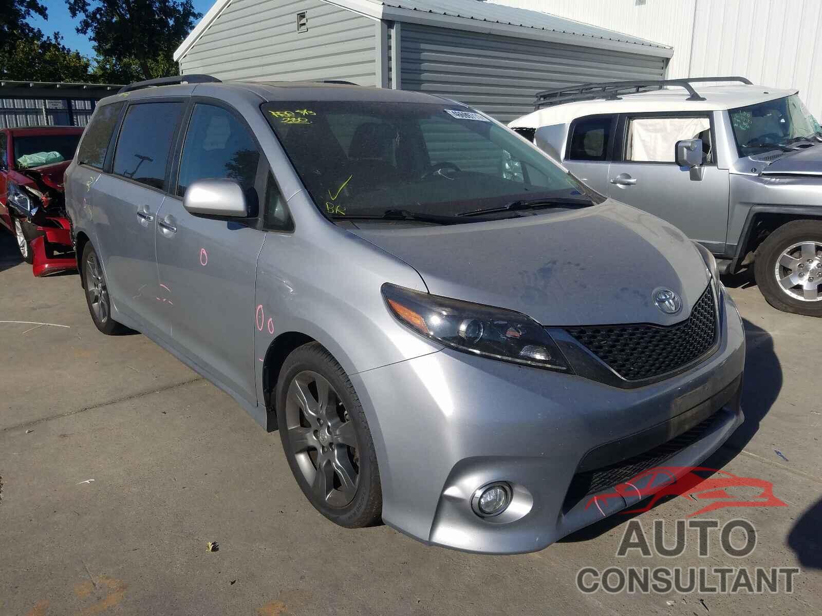 TOYOTA SIENNA 2016 - 5TDXK3DCXGS698588