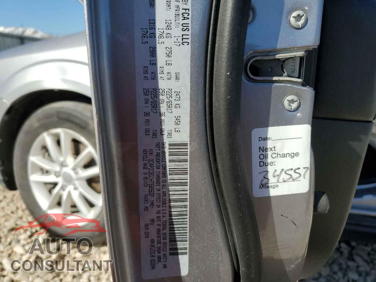 DODGE JOURNEY 2017 - 3C4PDCBG1HT589637