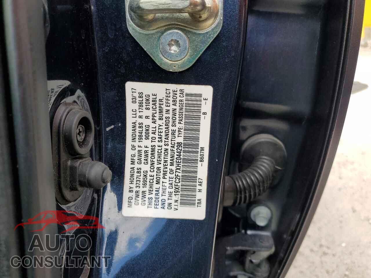 HONDA CIVIC 2017 - 19XFC2F7XHE044298