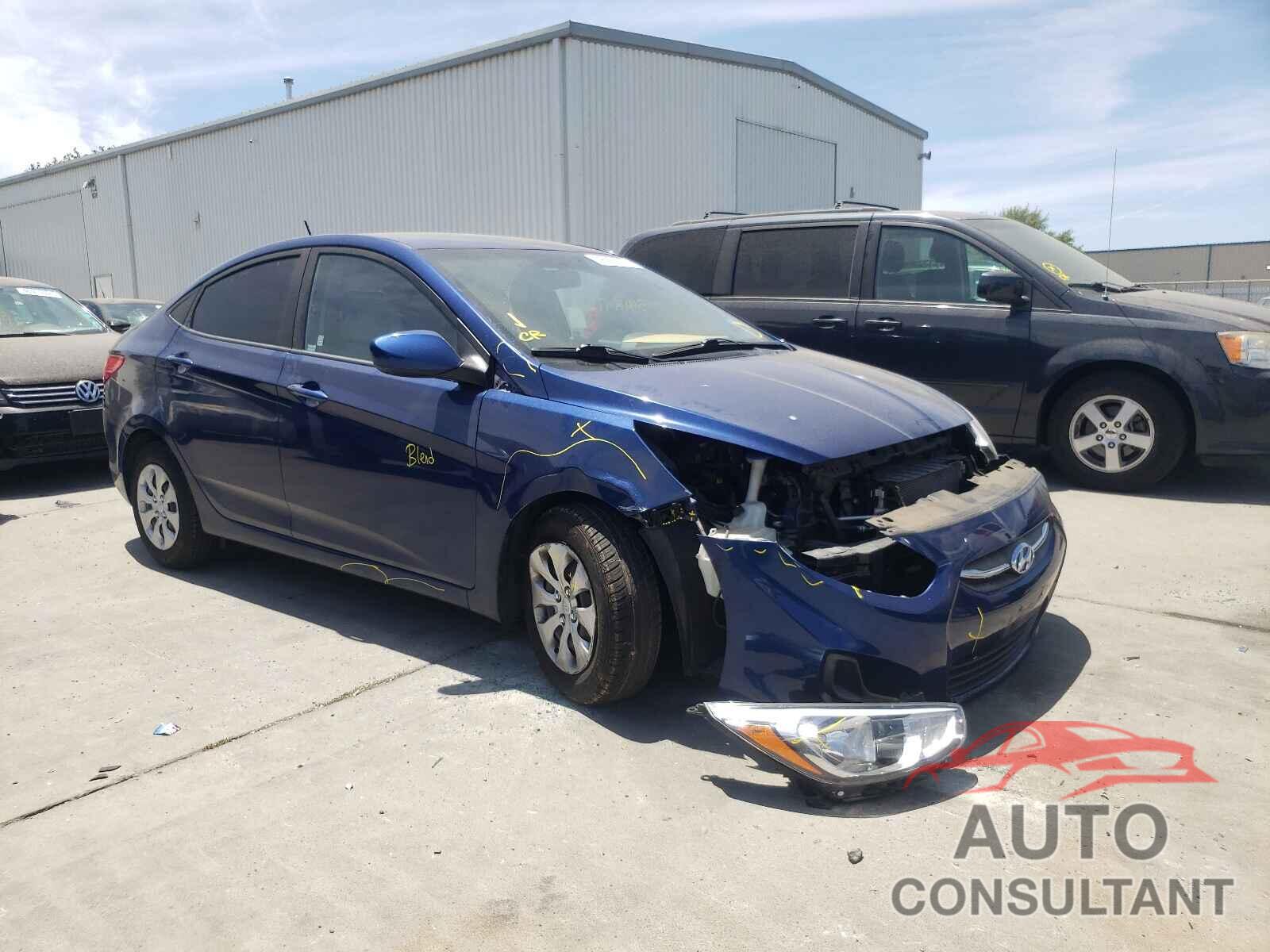 HYUNDAI ACCENT 2017 - KMHCT4AE0HU315421