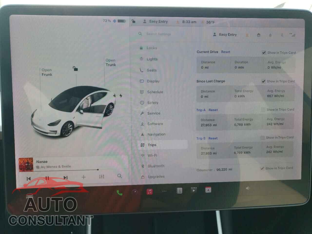 TESLA MODEL 3 2019 - 5YJ3E1EA6KF444817