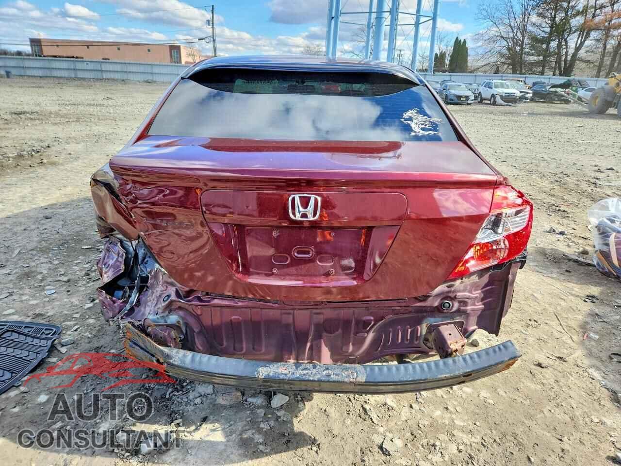 HONDA CIVIC 2012 - 19XFB2F52CE351507