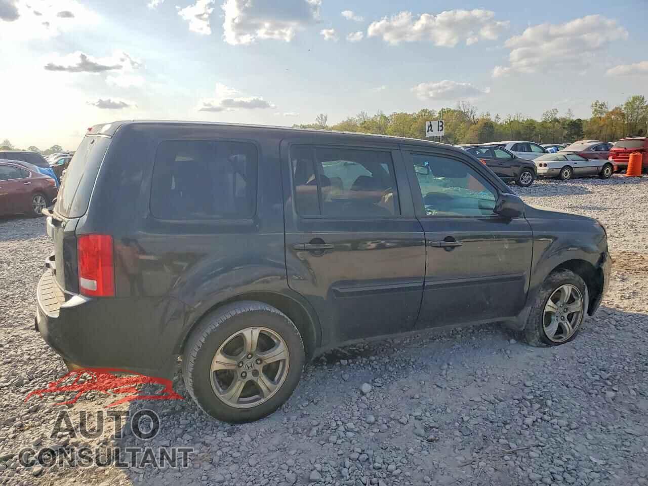 HONDA PILOT 2012 - 5FNYF3H75CB020416