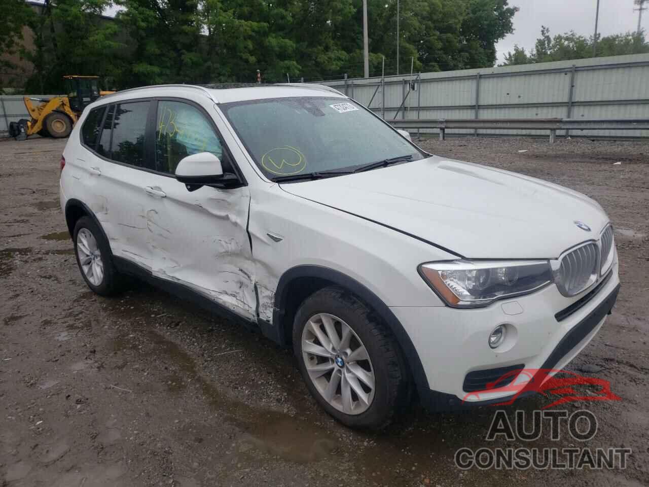 BMW X3 2016 - 5UXWX9C55G0D80336