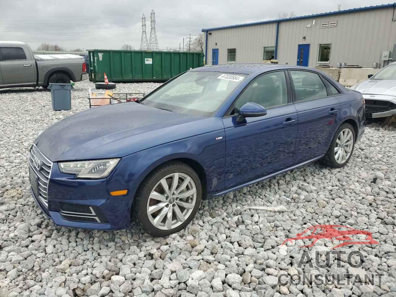 AUDI A4 2018 - WAUDNAF49JN017545