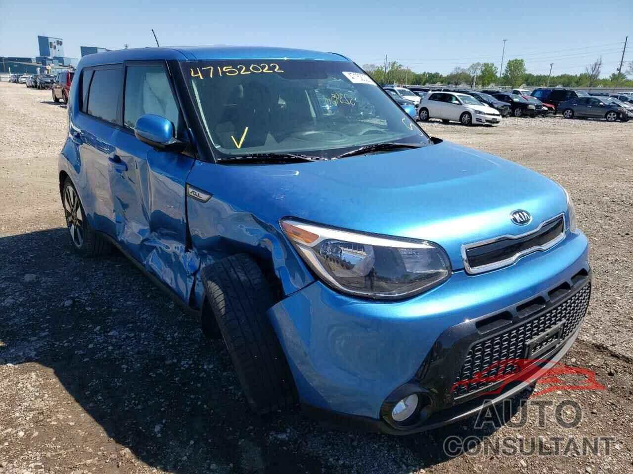 KIA SOUL 2016 - KNDJP3A57G7312555