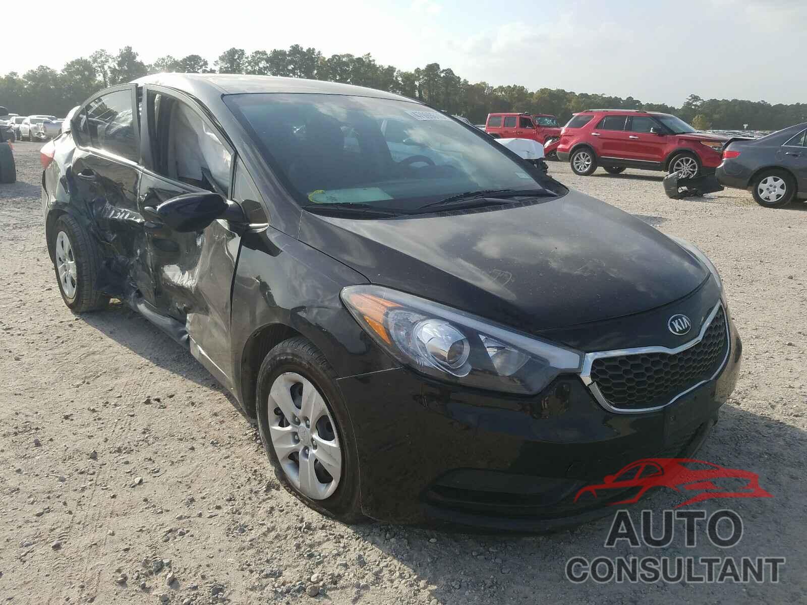 KIA FORTE 2016 - KNAFK4A60G5537248