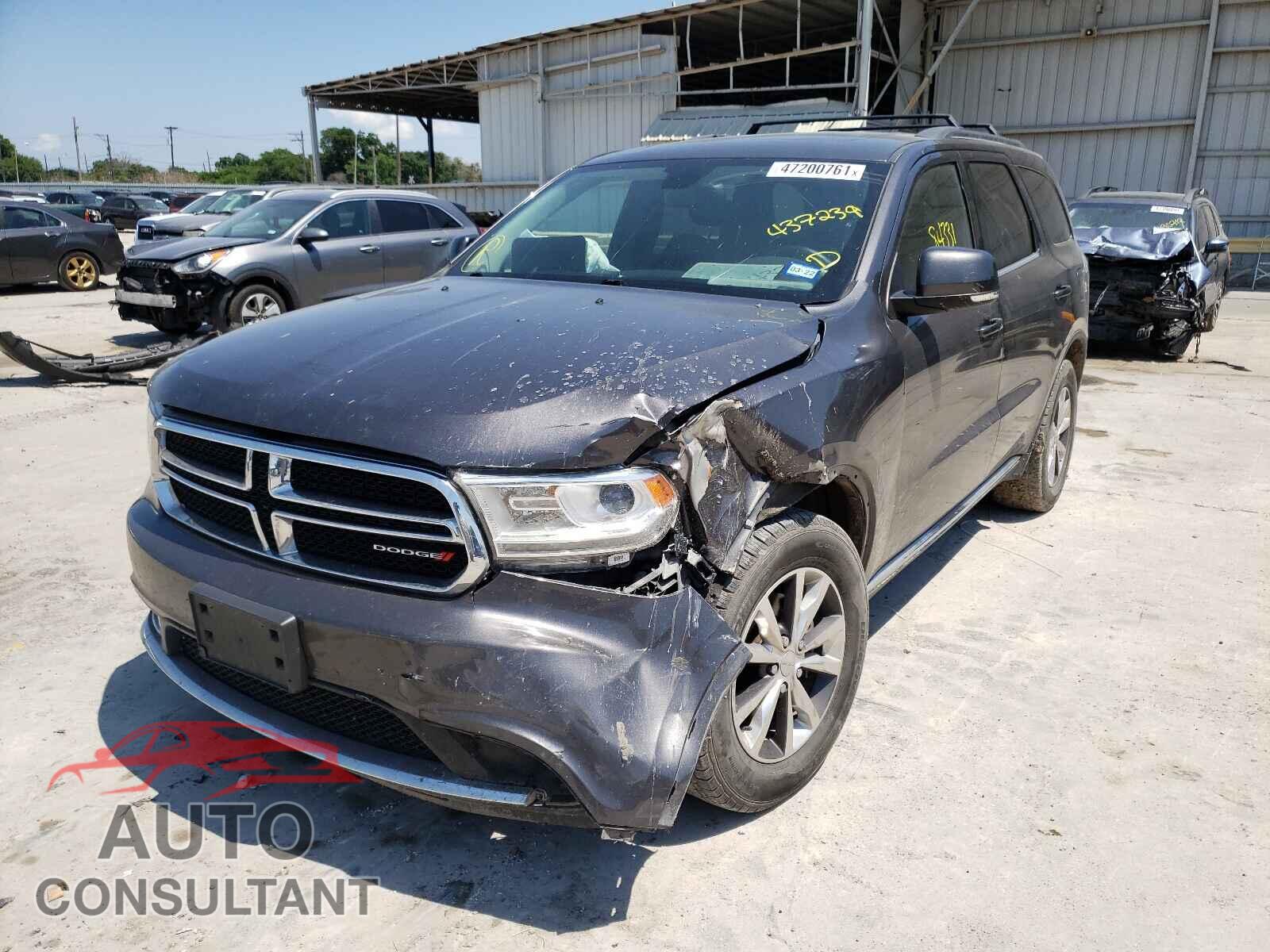 DODGE DURANGO 2016 - 1C4RDHDG1GC437239