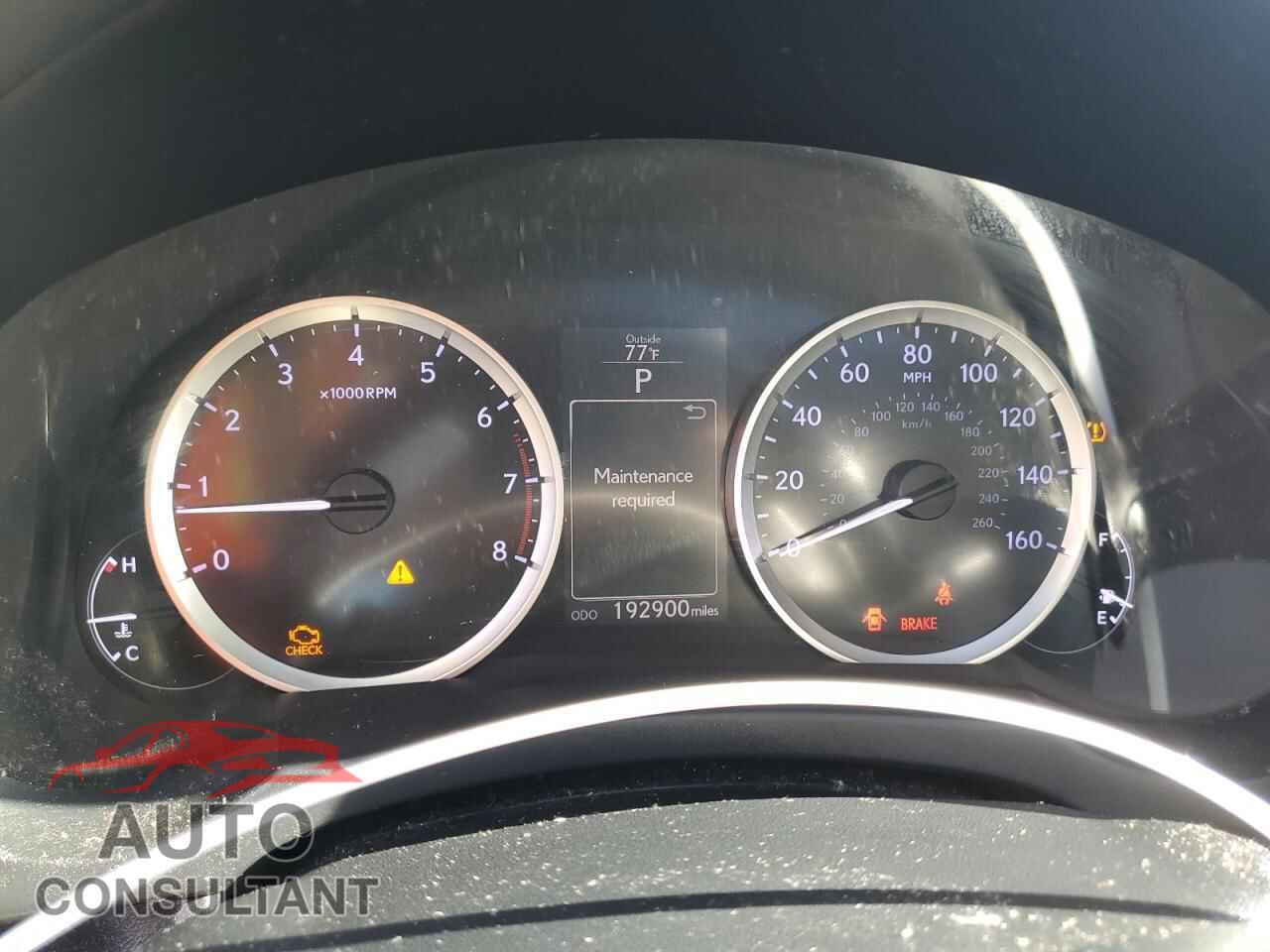 LEXUS IS 2015 - JTHBF1D21F5077446