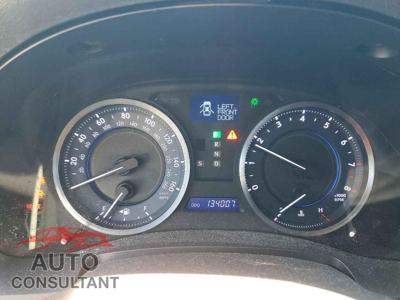 LEXUS IS 2011 - JTHBF5C26B5134498