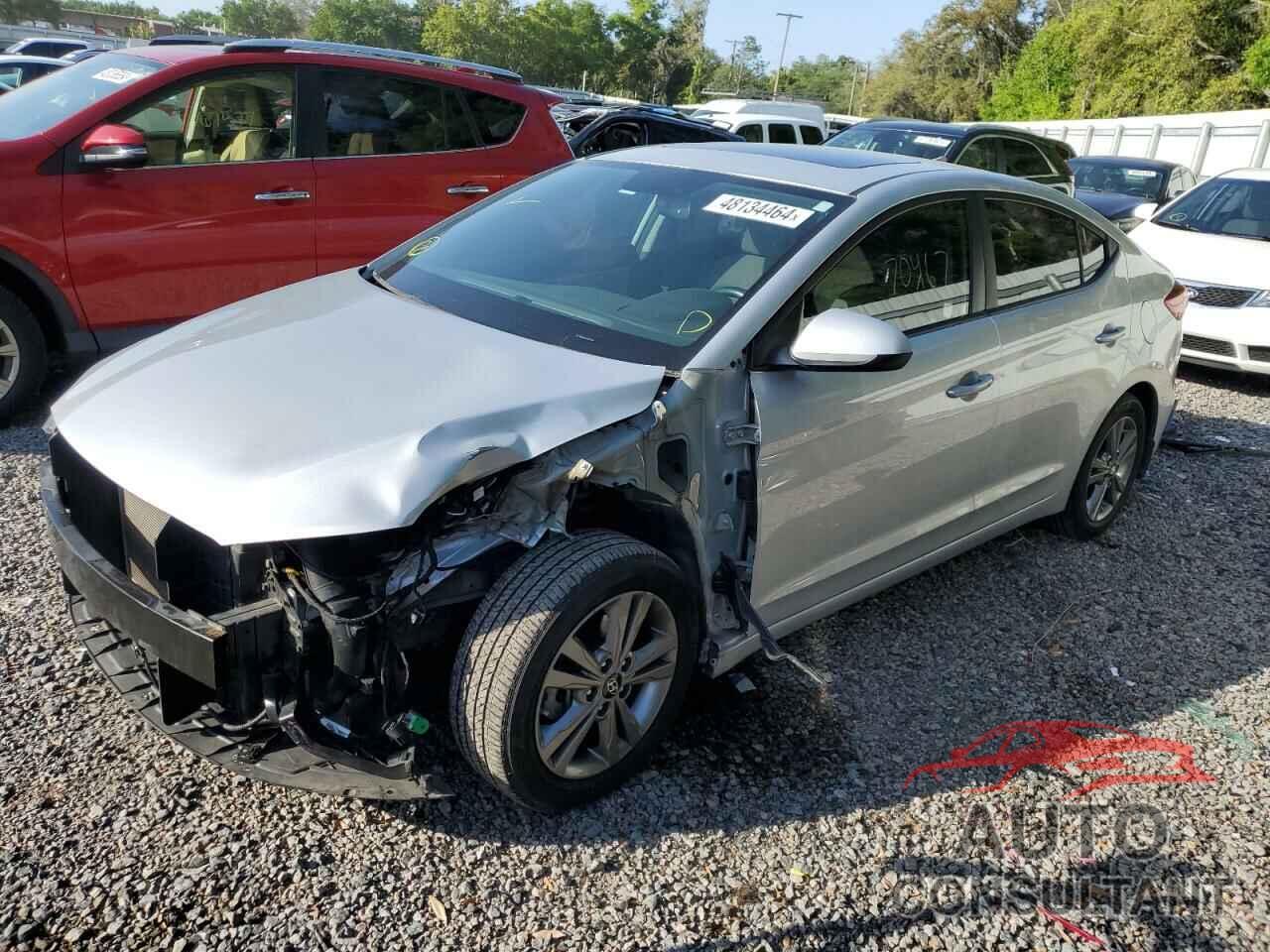 HYUNDAI ELANTRA 2018 - 5NPD84LF9JH349891