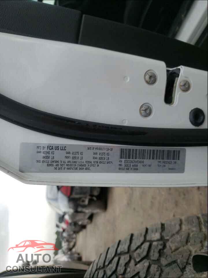 DODGE CHALLENGER 2019 - 2C3CDZAG7KH534648