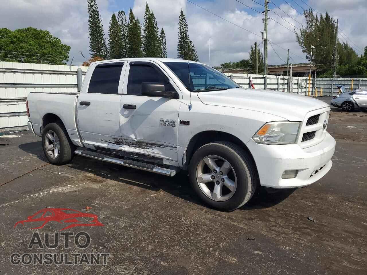 DODGE RAM 1500 2012 - 1C6RD6KT2CS156885