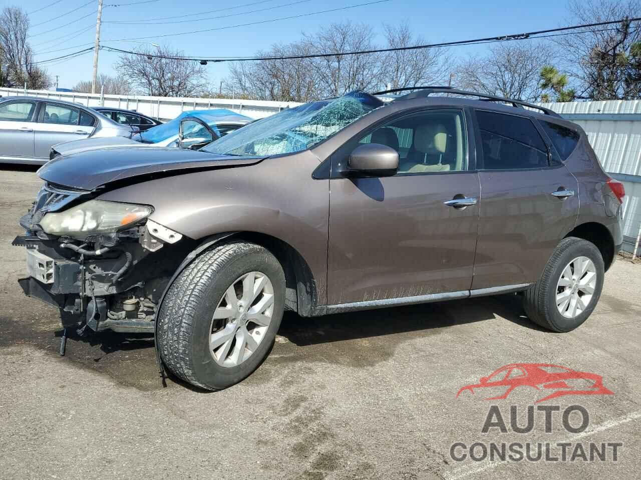 NISSAN MURANO 2012 - JN8AZ1MW5CW206418