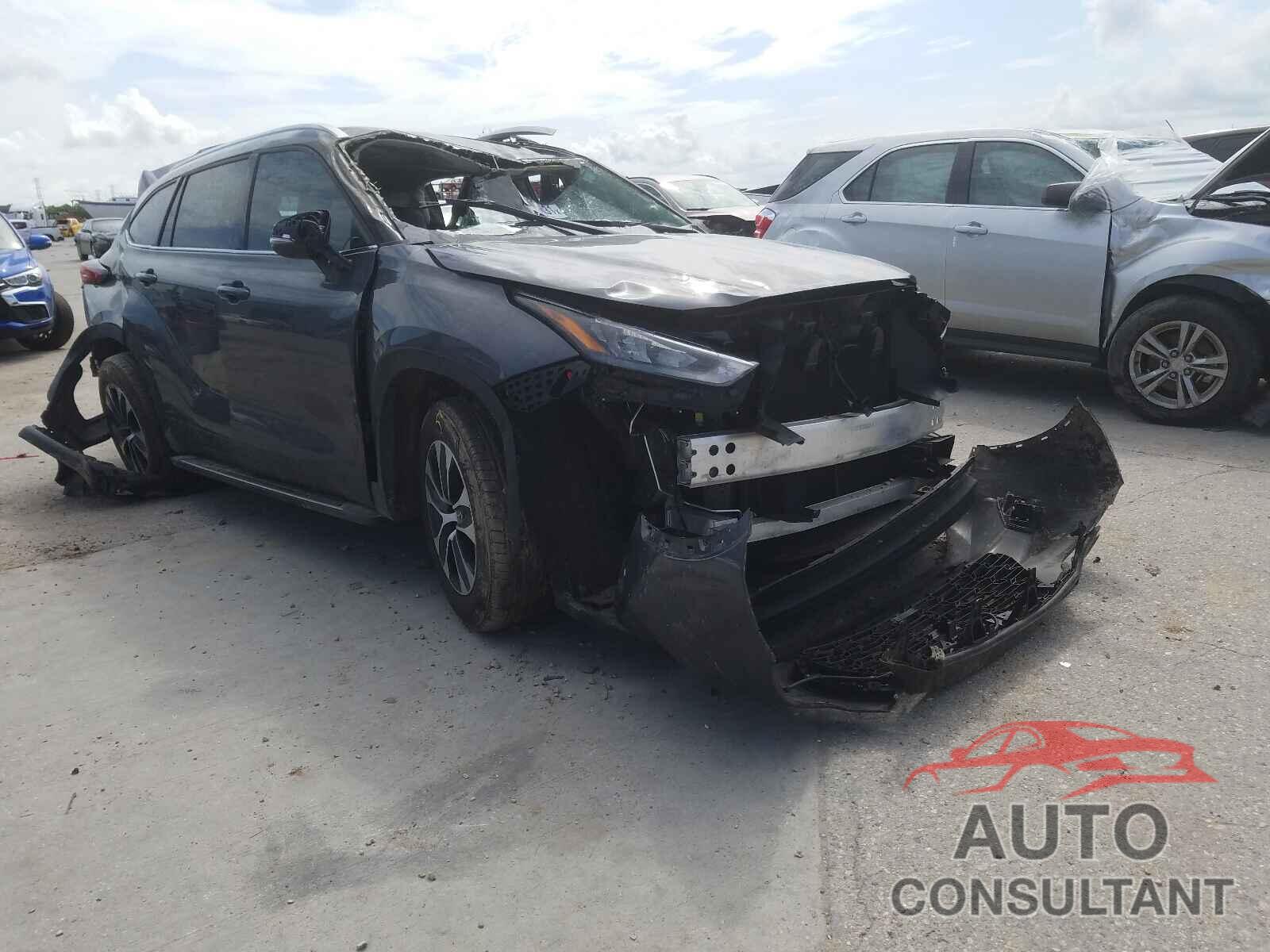 TOYOTA HIGHLANDER 2020 - 5TDGZRAH5LS012661