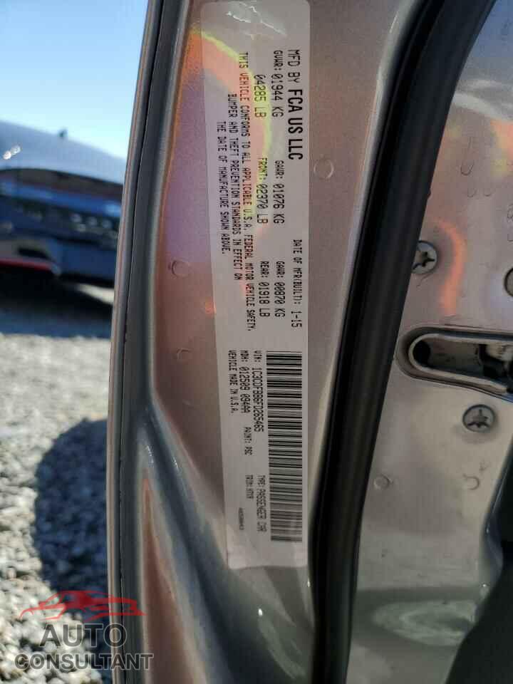 DODGE DART 2015 - 1C3CDFBB6FD265465