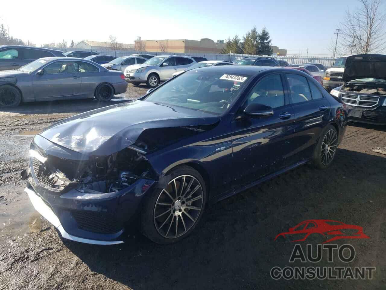 MERCEDES-BENZ C-CLASS 2017 - 55SWF6EB6HU196530