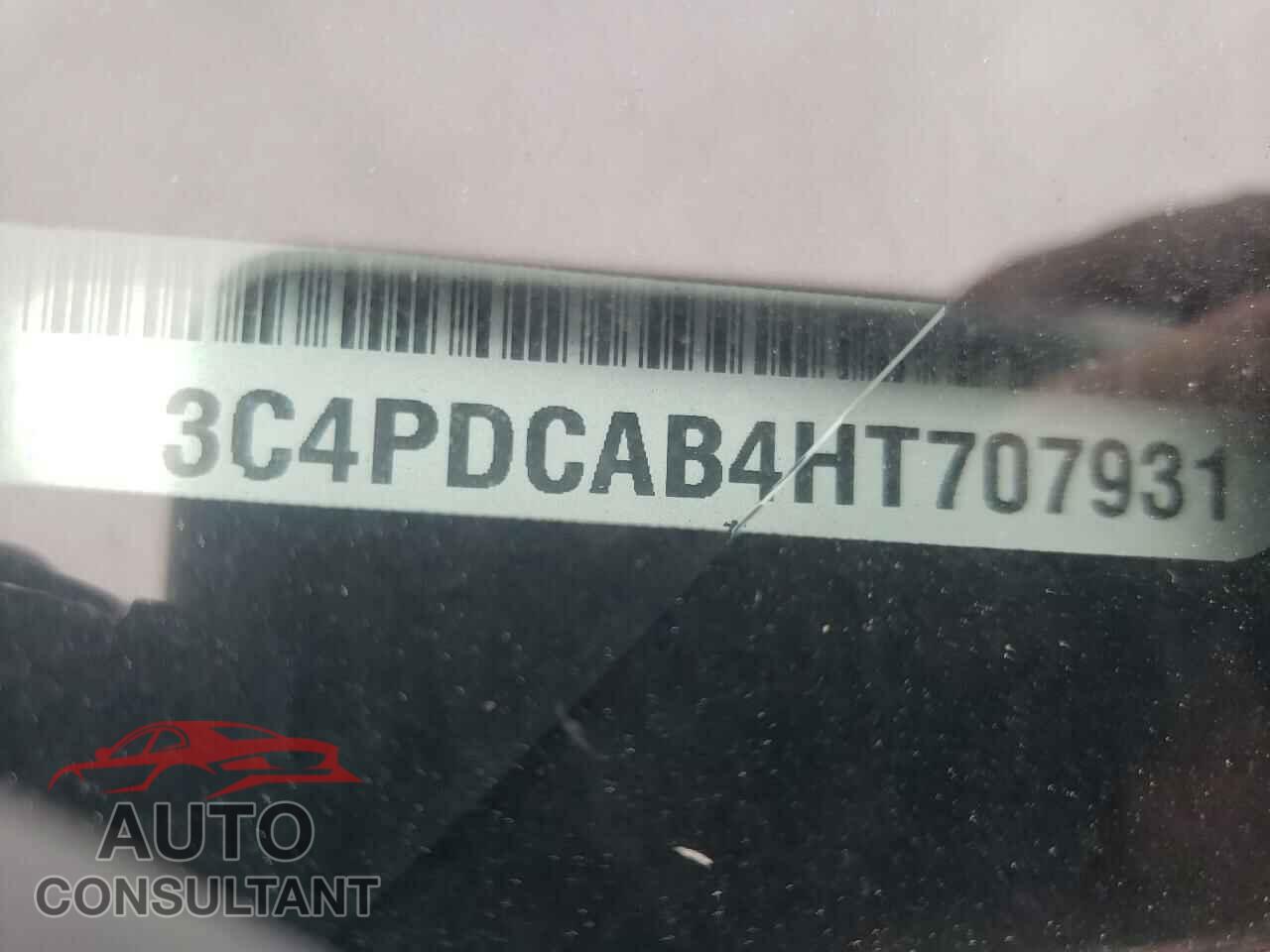 DODGE JOURNEY 2017 - 3C4PDCAB4HT707931