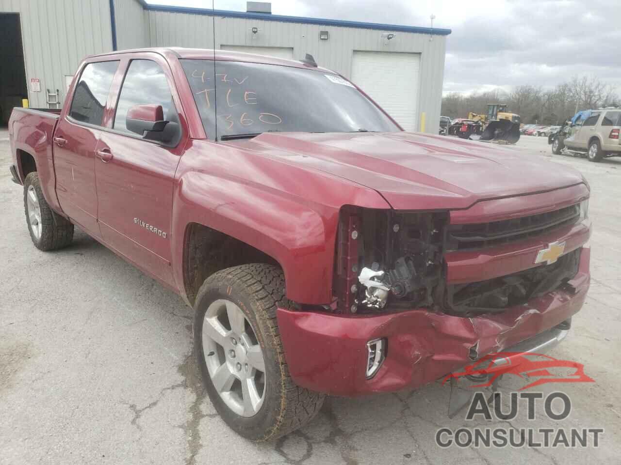 CHEVROLET SILVERADO 2018 - 3GCUKREC7JG432083