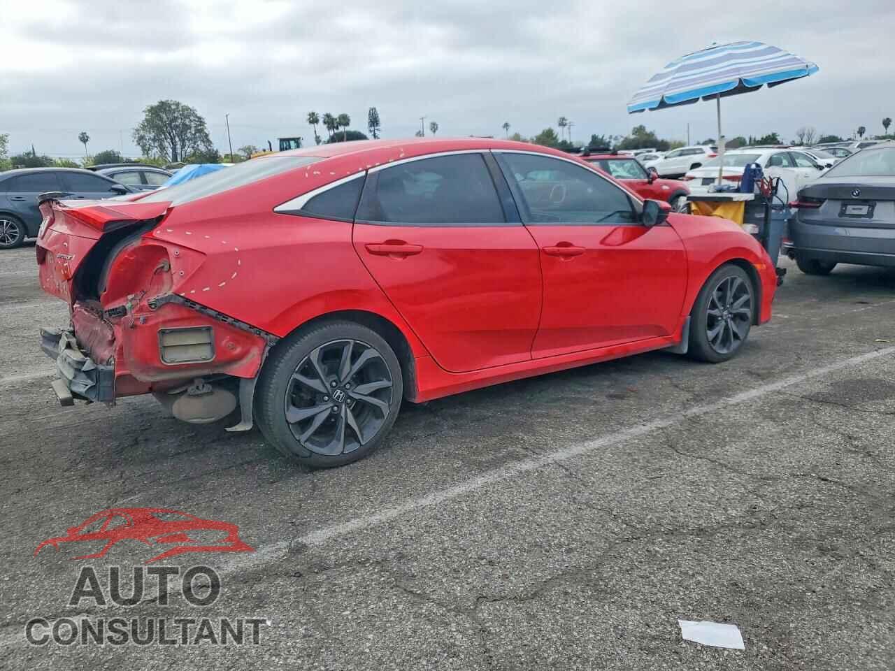 HONDA CIVIC 2019 - 2HGFC2E80KH508996