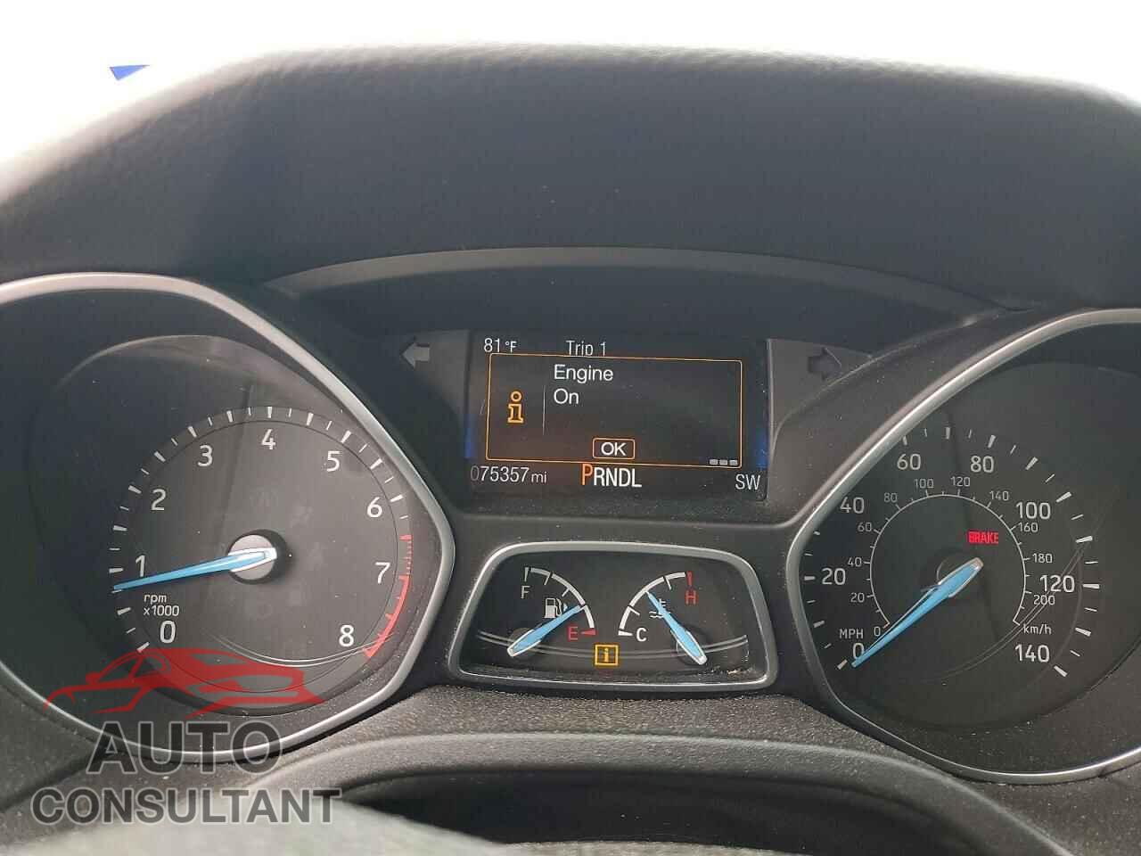FORD FOCUS 2016 - 1FADP3K29GL348536