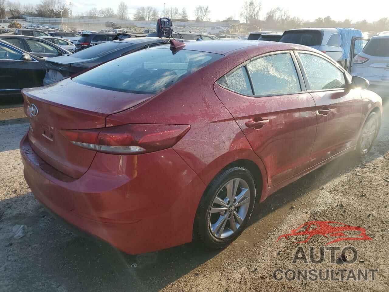 HYUNDAI ELANTRA 2017 - KMHD84LF1HU297829