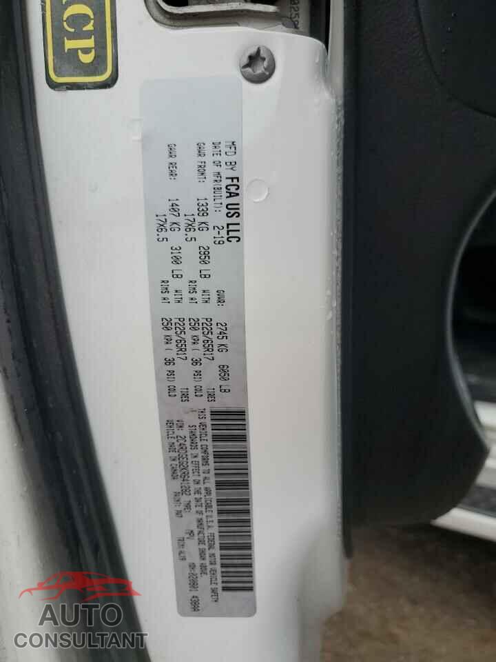 DODGE CARAVAN 2019 - 2C4RDGEG2KR641282