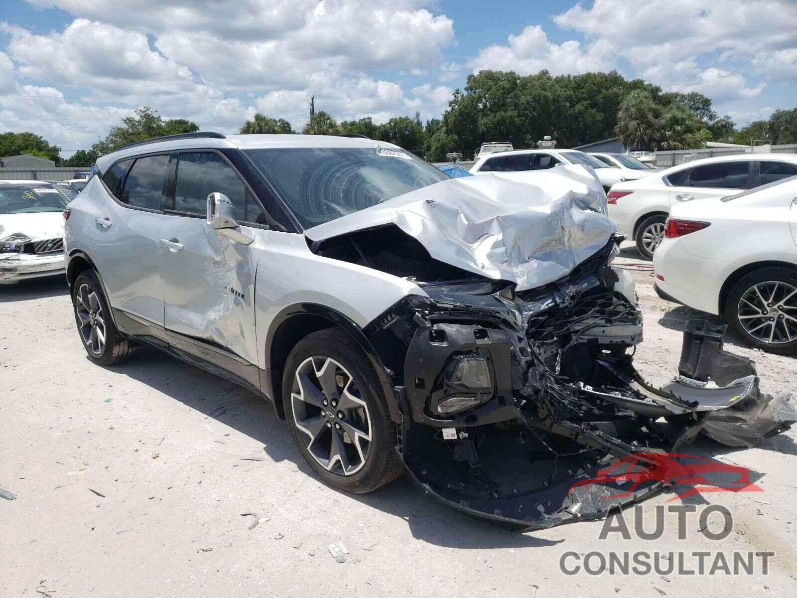 CHEVROLET BLAZER 2019 - 3GNKBERSXKS682053