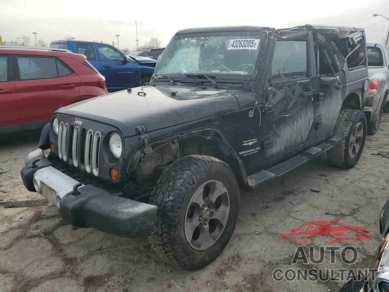 JEEP WRANGLER 2013 - 1C4BJWEG2DL525547