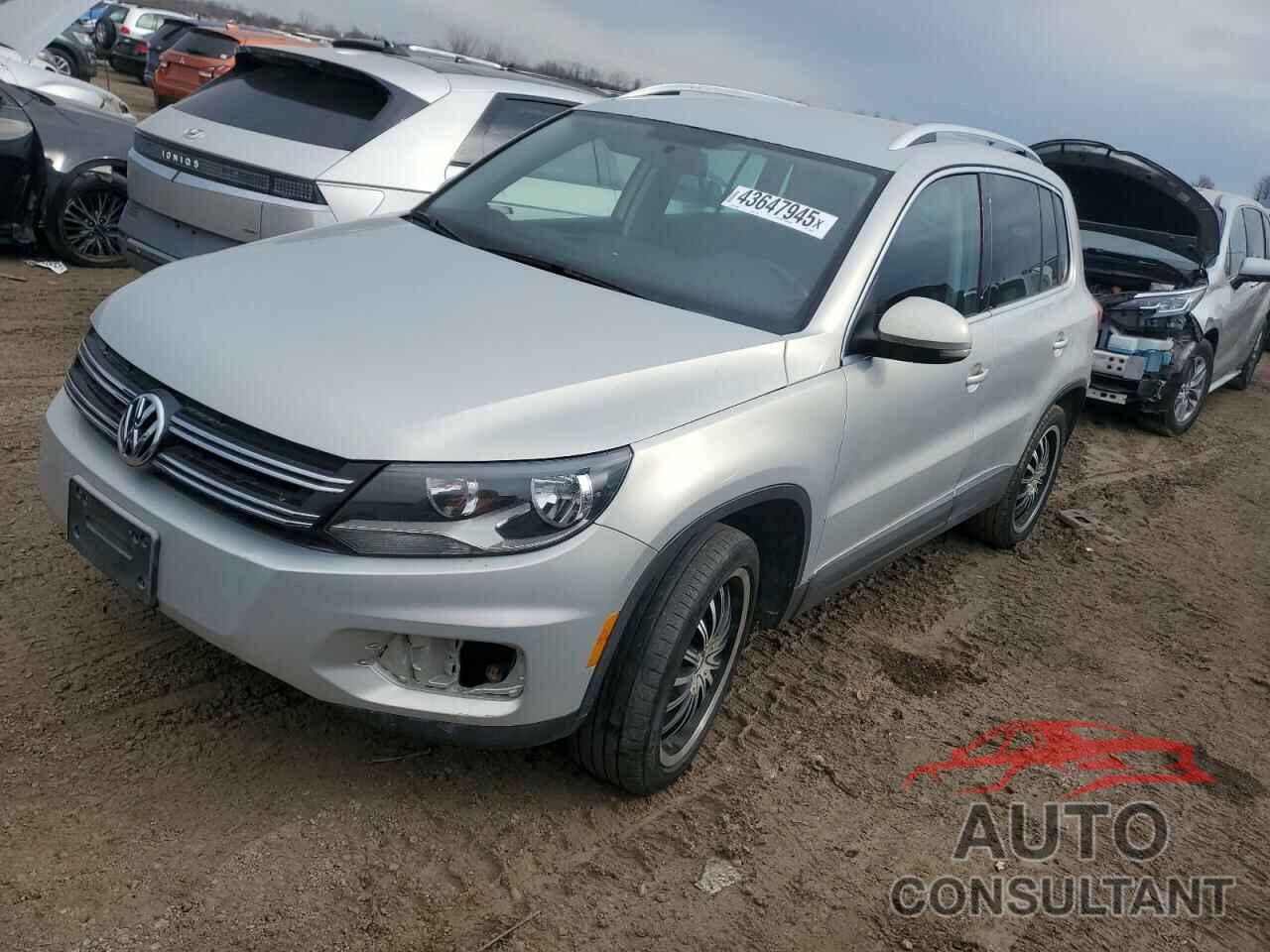 VOLKSWAGEN TIGUAN 2012 - WVGAV7AX6CW538032