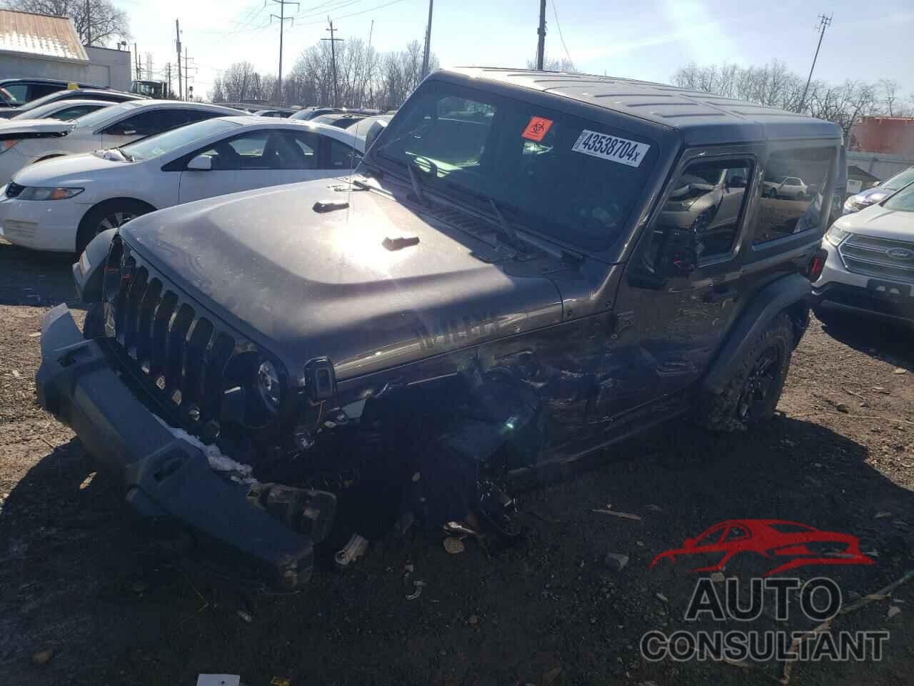 JEEP WRANGLER 2022 - 1C4GJXAN6NW251804