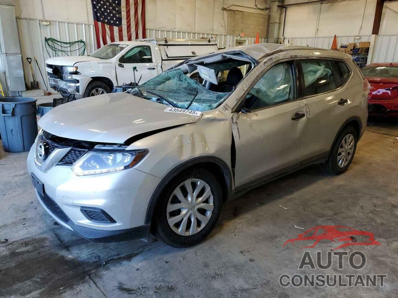 NISSAN ROGUE 2016 - KNMAT2MT4GP700682