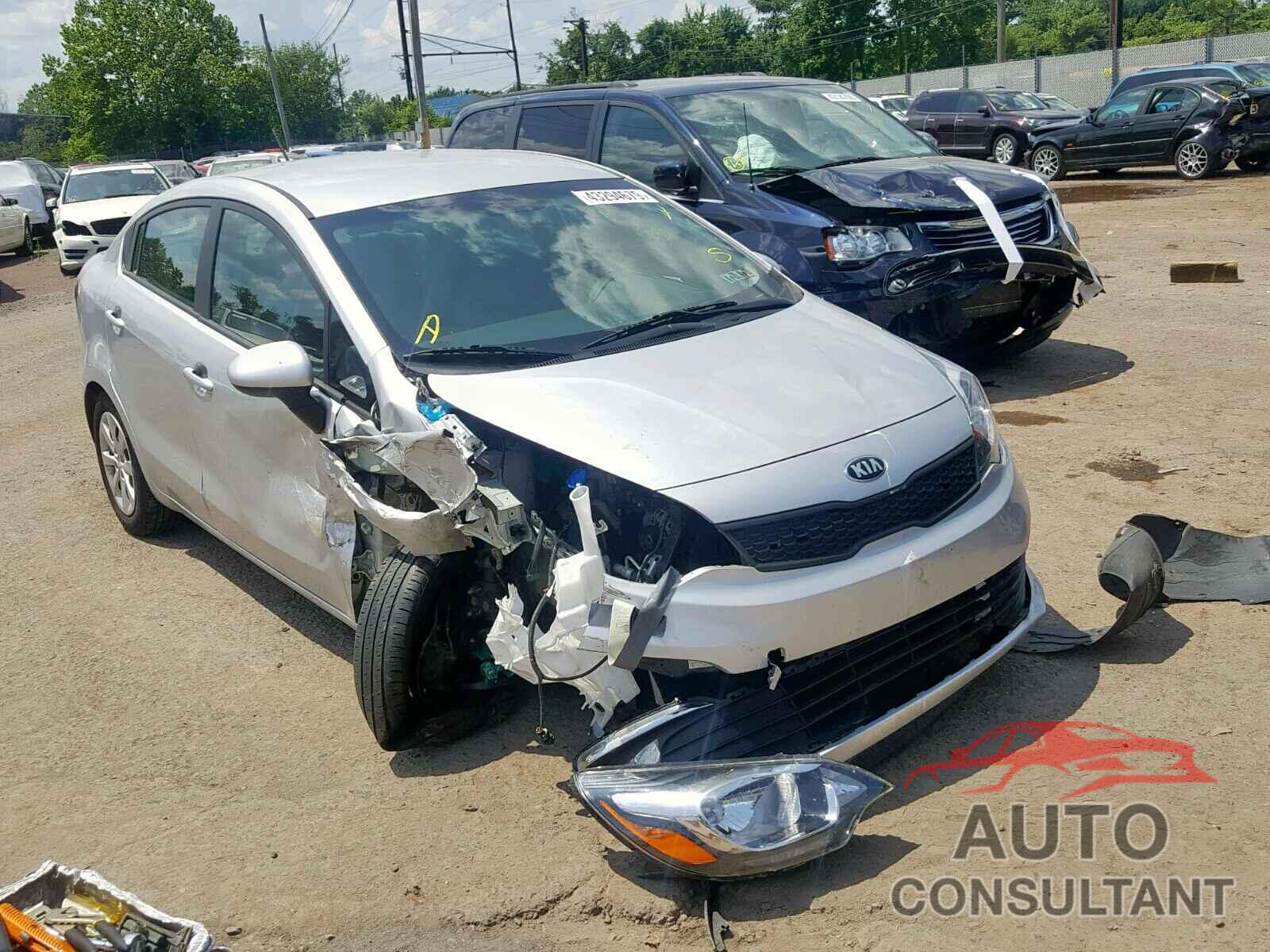 KIA RIO LX 2017 - KNADM4A38H6121046