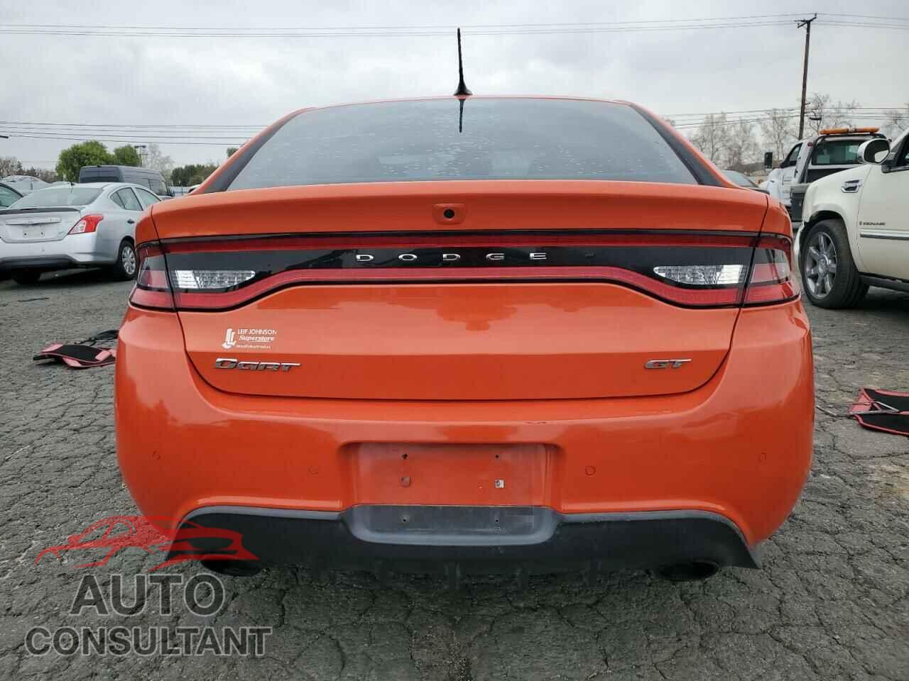 DODGE DART 2015 - 1C3CDFEB8FD228073