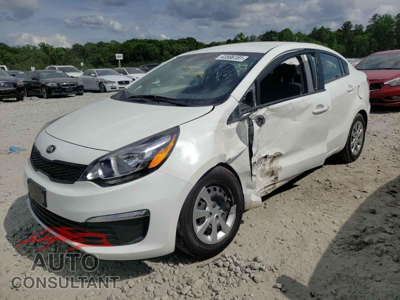 KIA RIO 2017 - KNADM4A38H6025952