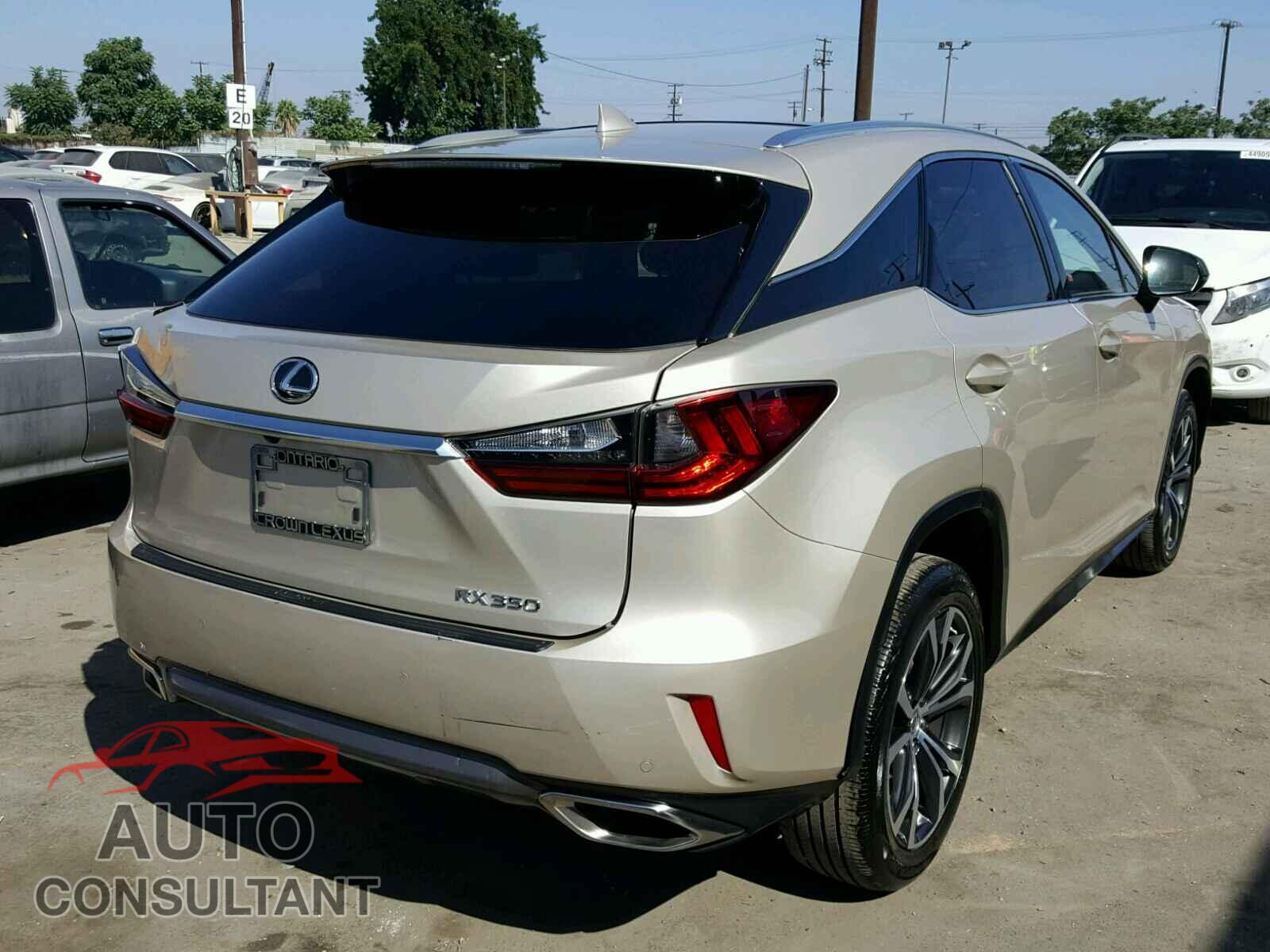 LEXUS RX 350 2017 - 2T2ZZMCA2HC054003